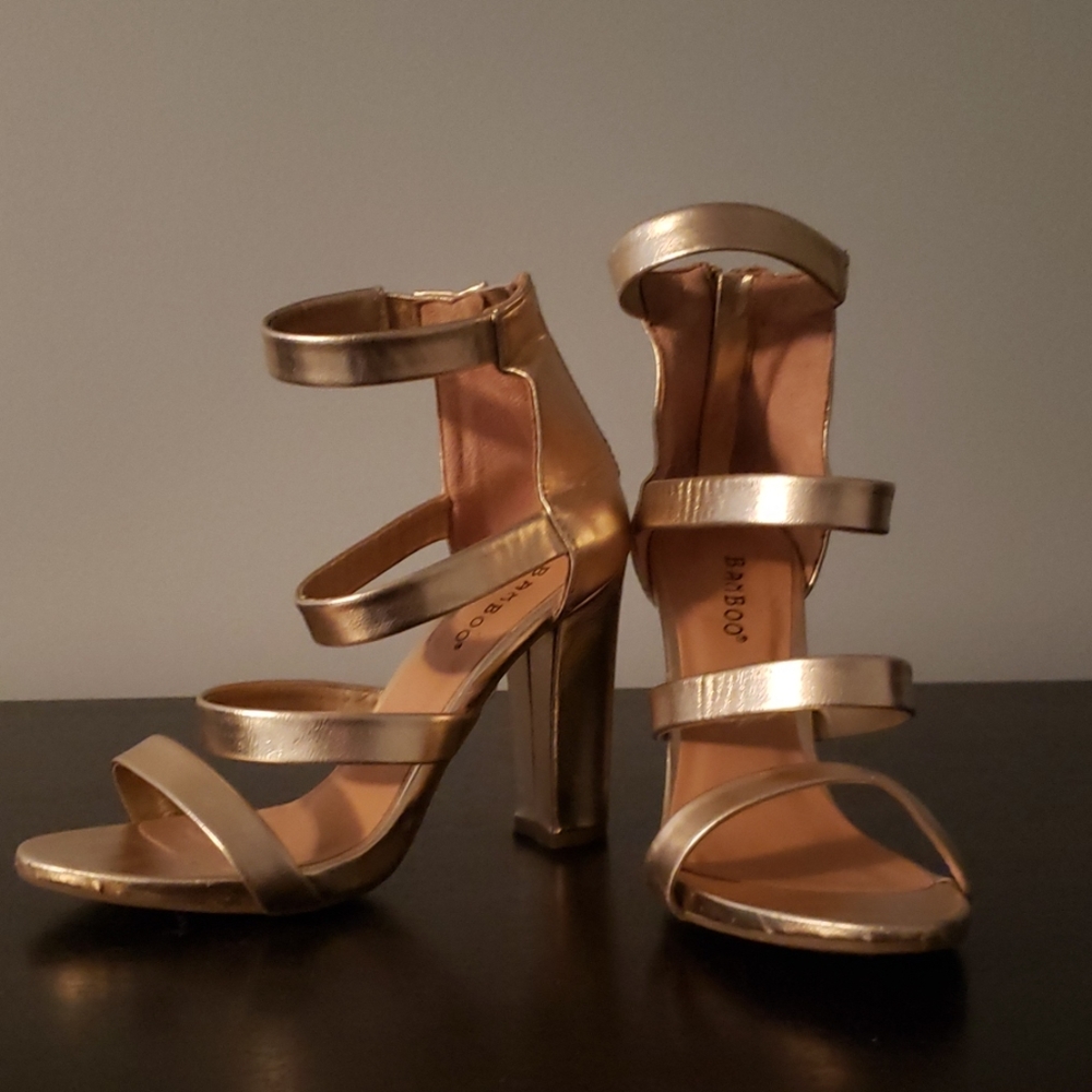 Gold Heels